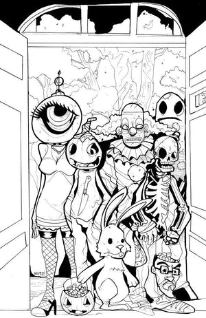 Stabbity Bunny #1 - NYCC Exclusive Cover - B&W