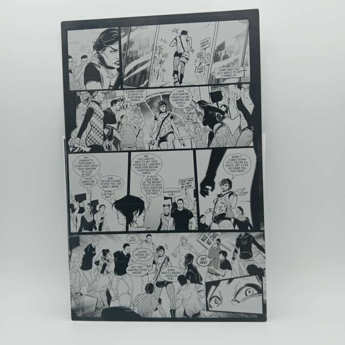 Stake Trade Paperback - Page 39 - PRESSWORKS - Comic Art - Printer Plate - Black