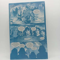 Stake Trade Paperback - Page 51 - PRESSWORKS - Comic Art - Printer Plate - Cyan (Blue)
