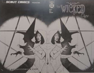 We Wicked Ones - Ashcan Preview -  Cover - Black - Comic Printer Plate - PRESSWORKS