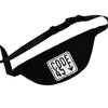 Code 45 (Black Logo Design) - Black Fanny Pack