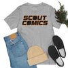 Scout Comics - Black Logo - Unisex Jersey Short Sleeve Tee