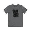 Sam and His Talking Gun (Logo Design)  - Unisex Jersey T-Shirt