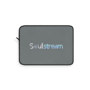 Soulstream (Logo Design) - Grey Laptop Sleeve