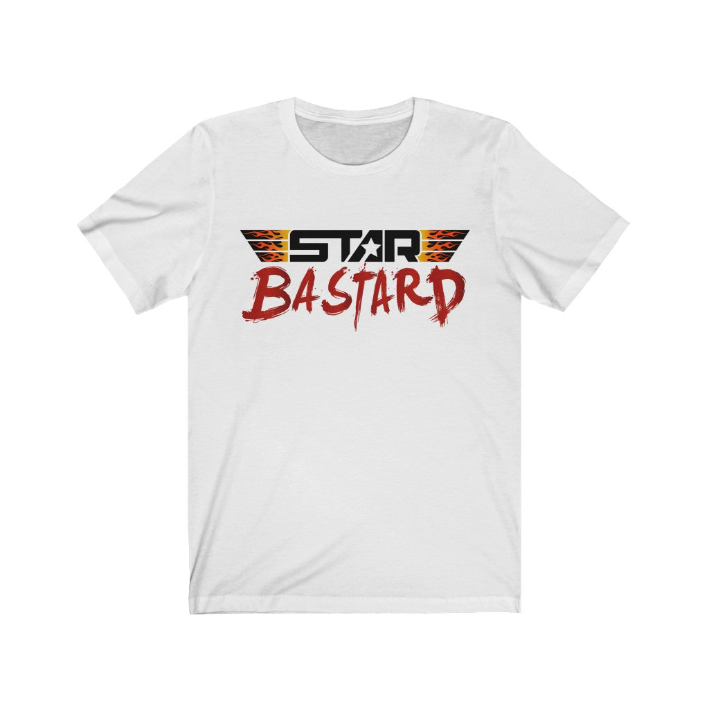 Star Bastard (Logo Design)  - Unisex Jersey T-Shirt