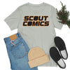 Scout Comics - Black Logo - Unisex Jersey Short Sleeve Tee