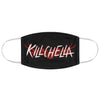 Killchella (White Logo Design) - Black Fabric Face Mask