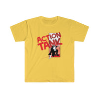 Action Tank - Red Action Tank Logo - Unisex Softstyle T-Shirt