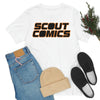 Scout Comics - Black Logo - Unisex Jersey Short Sleeve Tee