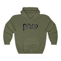 Distorted (Logo Design) - Heavy Blend™ Hooded Sweatshirt