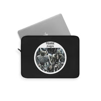 Frank At Home On The Farm (Design One) - Black Laptop Sleeve