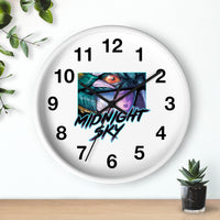 Midnight Sky - Wall Clock