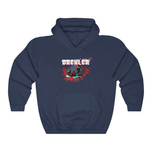 Drexler (Bullet Hole Design) - Heavy Blend™ Hooded Sweatshirt