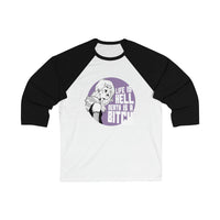 Omega Gang - Life is Hell - Unisex 3\4 Sleeve Baseball Tee