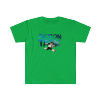 Action Tank - Blue Action Tank Logo - Unisex Softstyle T-Shirt
