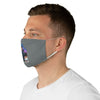 White Ash (Seth Design) - Grey Fabric Face Mask