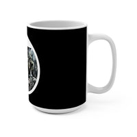 Frank At Home On The Farm (Design One) - Black Coffee Mug 15oz