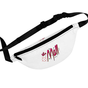 The Mall (Logo Design) - White Fanny Pack