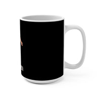 Yasmeen (Open Arms Design) -  Black Mug 15oz