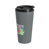 Soulstream (Villian Design) - Grey Stainless Steel Travel Mug