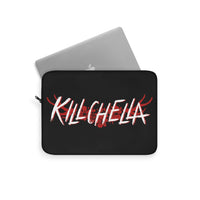 Killchella (White Logo Design) - Black Laptop Sleeve