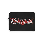 Killchella (White Logo Design) - Black Laptop Sleeve