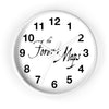 Forever Maps (Logo Design) - Wall Clock