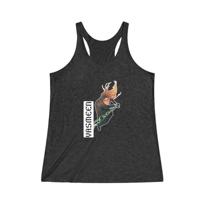 Yasmeen (Chain Design) - Women's Tri-Blend Racerback Tank