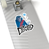 Distorted (Promo 2 Design) - Kiss-Cut Stickers