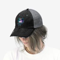 Midnight Sky (They Live Homage Design) - Unisex Trucker Hat