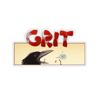 GRIT (Crow Design) - Kiss-Cut Stickers