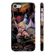 By The Horns - Swinging Axe Design - Wpaps Slim Phone Cases