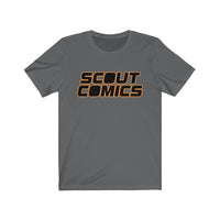 Scout Comics (Black Logo)  - Unisex Jersey T-Shirt