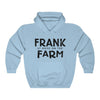 Frank At Home On The Farm (Logo Design) - Heavy Blend™ Hooded Sweatshirt