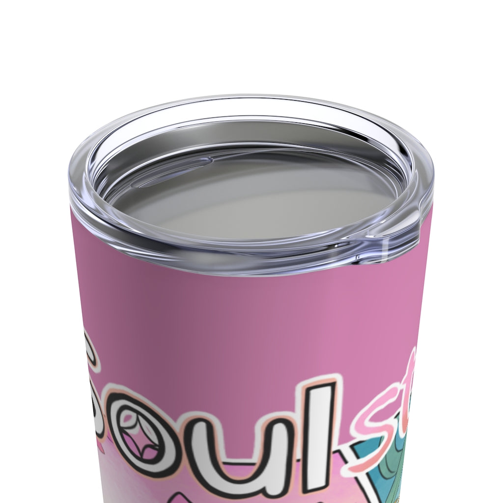 Rtic 20oz pink tumbler - Hungry Souls