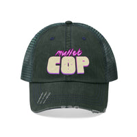 Mullet Cop (Logo Design) - Unisex Trucker Hat