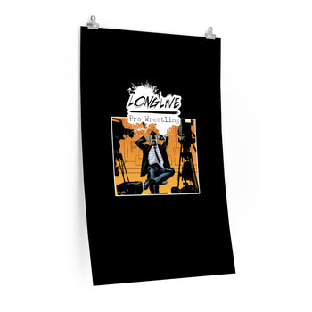 Long Live Pro Wrestling (Issue 0 Cover Design) - Poster