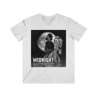 Midnight Western Theatre - Men's Fitted V-Neck Short Sleeve Tee
