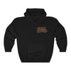 Black Cotton (Logo Design) - Heavy Blend™ Hooded Sweatshirt