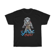 The Space Cadet - Neil W/Logo  - Unisex Heavy Cotton Tee