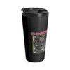 Concrete Jungle (Design One) - Black Stainless Steel Travel Mug