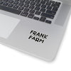 Frank At Home On The Farm (Logo Design) - Kiss-Cut Stickers