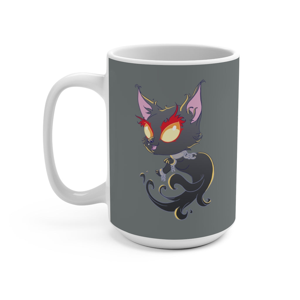 The Shepherd (Chibi Legio Design) - Grey Coffee Mug 15oz