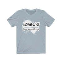Long Live Pro Wrestling (Logo Design)  - Unisex Jersey T-Shirt