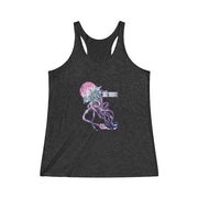 Sweetdownfall (Jellyfish Design) - Women's Tri-Blend Racerback Tank