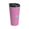 Headless (Gremlin Design) - Pink Stainless Steel Travel Mug