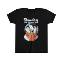 Stanley The Snowman - Logo & Cover Design - Youth Short Sleeve Tee