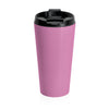 Headless (Gremlin Design) - Pink Stainless Steel Travel Mug