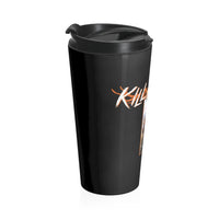 Killchella (Design One) - Black Stainless Steel Travel Mug