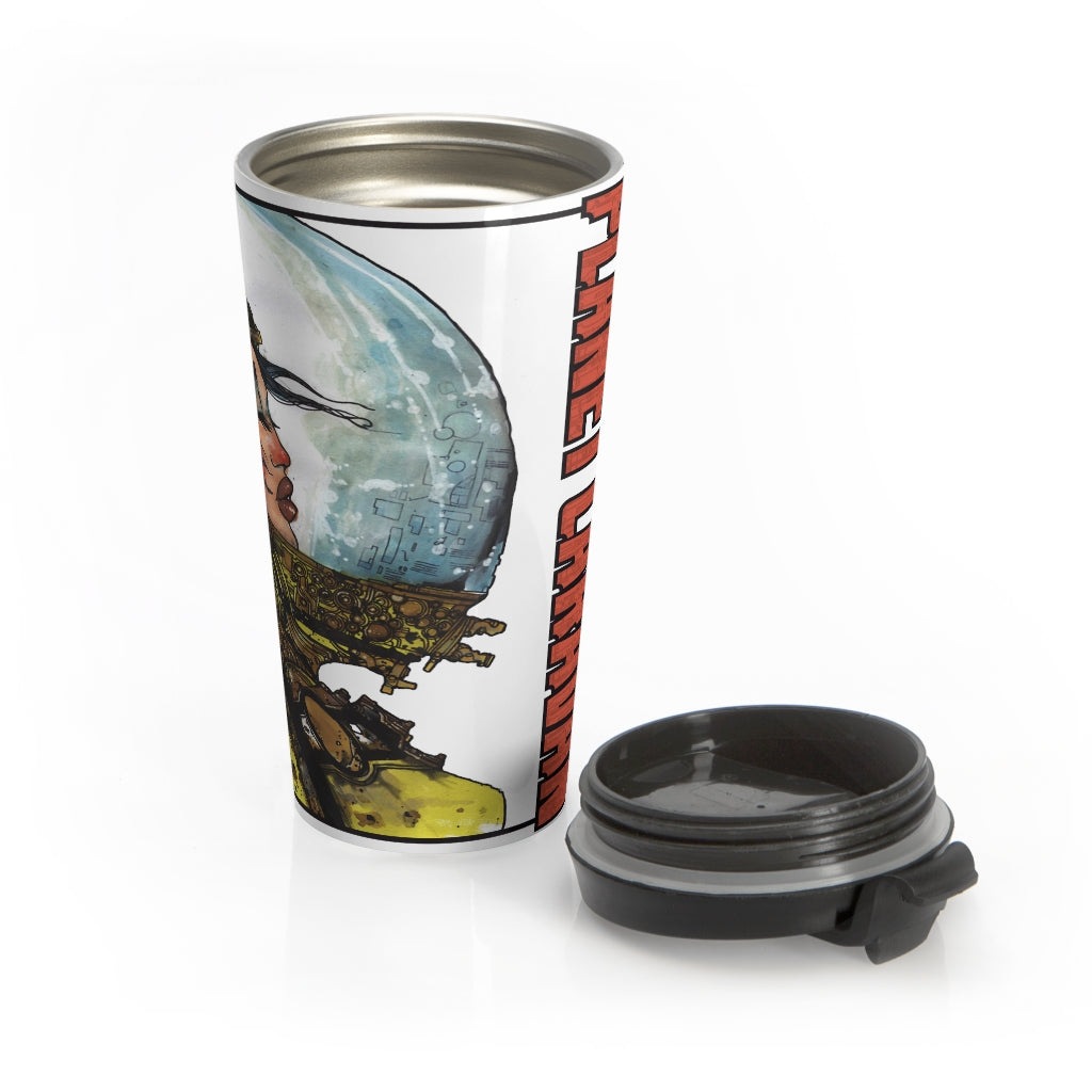 Planet Caravan (Woman Design) - Stainless Steel Travel Mug